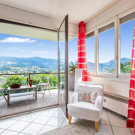 Pazzallo Panoramica With Balcony And Garage - Happy *
