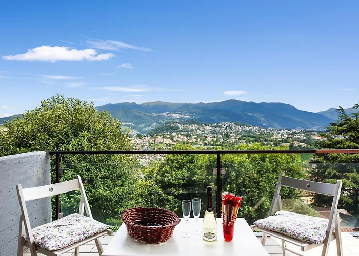 Pazzallo Panoramica - Happy Apartamento Lugano